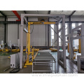 pallet wrapper machine with mechanical film cutting function